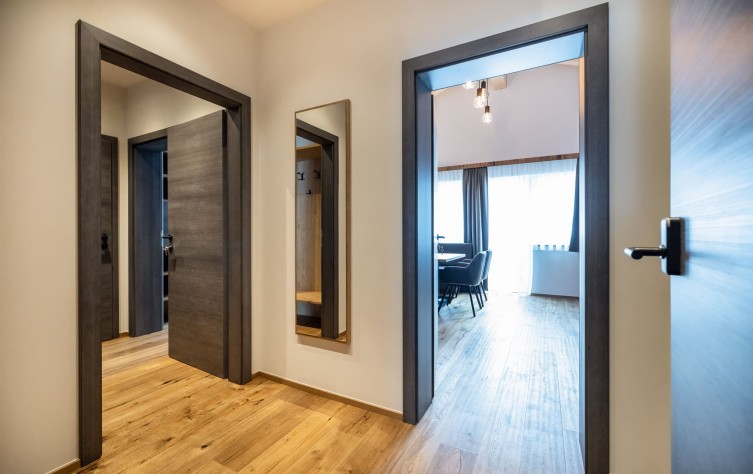 Großer Eingangsbereich im Appartement Waldliebe