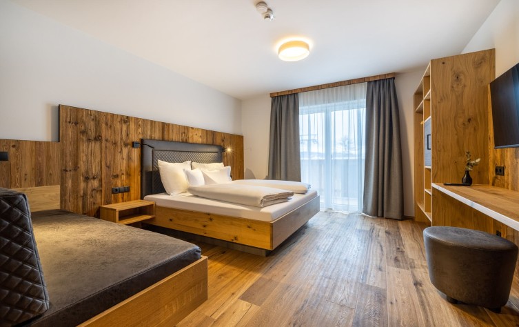 Schlafzimmer im Familienzimmer Mirzl in Schladming